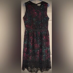 Wolven Black and Pink Formal Dress